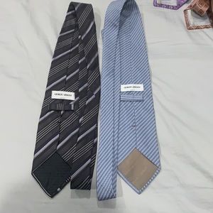 2 Armani ties. Excellent condition.